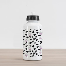 Animal Hide Design Aluminum Water Bottle