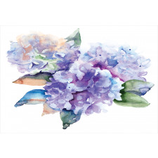 Blooming Hydrangea Aluminum Water Bottle