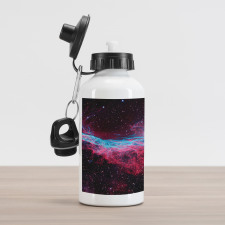 Outer Space Stars Galaxy Aluminum Water Bottle