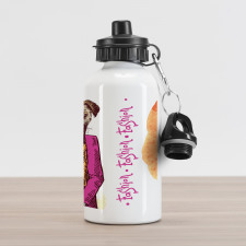 Fashion Scarf Jacket Aluminum Water Bottle