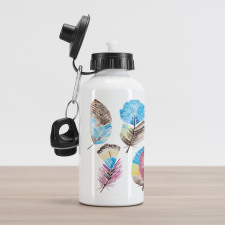 Abstract Boho Artwork Aluminum Water Bottle