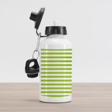 Watercolor Lines Aluminum Water Bottle