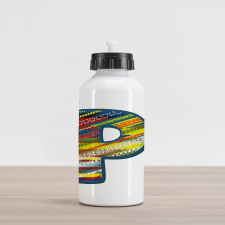 Boho Style Baby Theme Aluminum Water Bottle