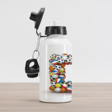 Sports Inspired Style Aluminum Water Bottle