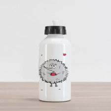 Happy Mammal Apples Aluminum Water Bottle