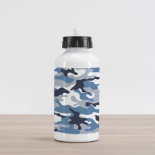 Soft Colors Design Aluminum Water Bottle