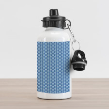 Wavy Ocean Inspired Aluminum Water Bottle