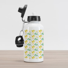 Sandals and Starfish Aluminum Water Bottle
