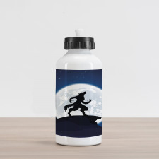 Halloween Theme Design Aluminum Water Bottle