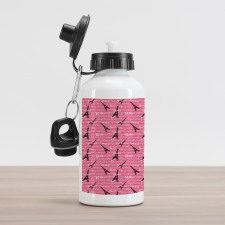 Valentines Day Inspired Aluminum Water Bottle