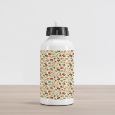 Nostalgic Retro Aluminum Water Bottle