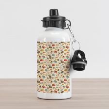 Nostalgic Retro Aluminum Water Bottle