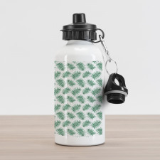 Watercolor Tropical Palm Aluminum Water Bottle