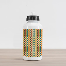 Retro Grunge Halloween Aluminum Water Bottle