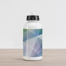 Futuristic Shapes Aluminum Water Bottle