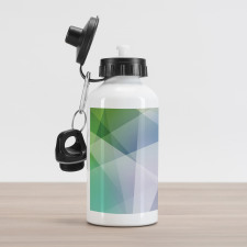 Futuristic Shapes Aluminum Water Bottle