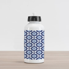 Portuguese Azulejo Pattern Aluminum Water Bottle