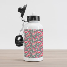 Romantic Bridal Bouquets Aluminum Water Bottle