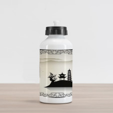 Modern Scenery Aluminum Water Bottle