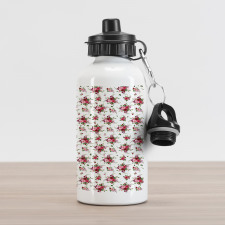 Bridal Bouquets Roses Aluminum Water Bottle