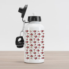 Bridal Bouquets Roses Aluminum Water Bottle