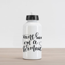 Mythical Saying Aluminum Water Bottle