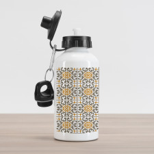 Scroll Tiles Aluminum Water Bottle