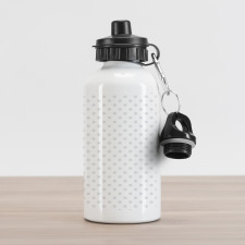 Small Polka Dots Pastel Aluminum Water Bottle