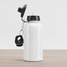 Small Polka Dots Pastel Aluminum Water Bottle