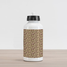 Spring Foliage Leaves Aluminum Water Bottle