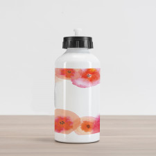 Romantic Flora Aluminum Water Bottle