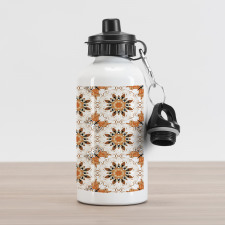 Mandala Butterfly Aluminum Water Bottle