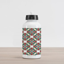 Exotic Native Motifs Aluminum Water Bottle