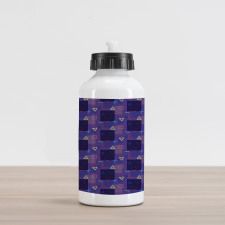 Memphis Mathematics Aluminum Water Bottle