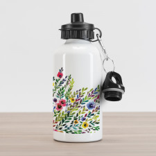 Burgeoning Nature Theme Aluminum Water Bottle