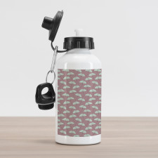 Ginkgo Leaves Retro Aluminum Water Bottle