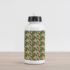 Exotic Summer Jungle Aluminum Water Bottle