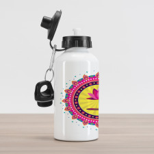 Boho Ornament Aluminum Water Bottle