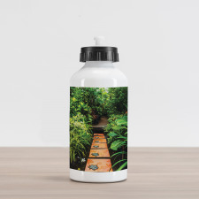 Tropical Growth Aluminum Water Bottle