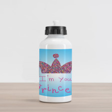 Mosaic Crown Tiara Aluminum Water Bottle