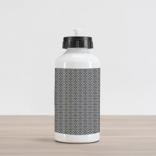 Echeloned Quadrats Aluminum Water Bottle