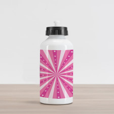 Bursting Stripes Stars Aluminum Water Bottle