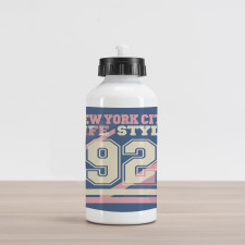 New York City Life Style Aluminum Water Bottle