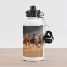 Equine Themed Animals Aluminum Water Bottle