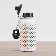 Various Yummy Graphic Rolls Aluminum Water Bottle