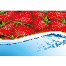 Summer Fruit and Water Aluminum Water Bottle