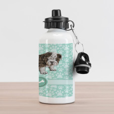 Detailed Pet Animal Aluminum Water Bottle