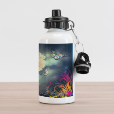 Gerber Petals Butterflies Aluminum Water Bottle