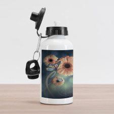 Gerber Petals Butterflies Aluminum Water Bottle