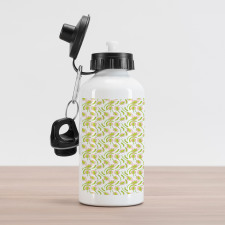 Sundew and Larva Doodle Aluminum Water Bottle